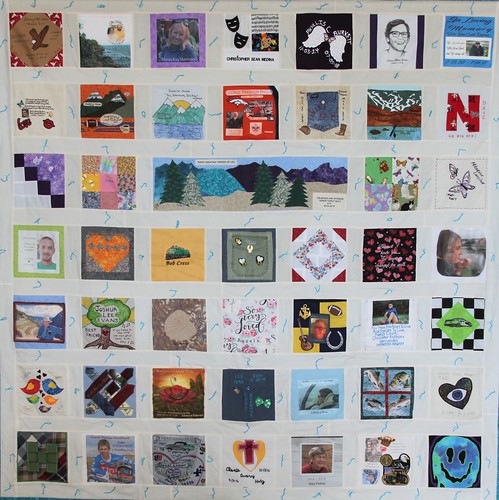 Completed Donor Family Quilts